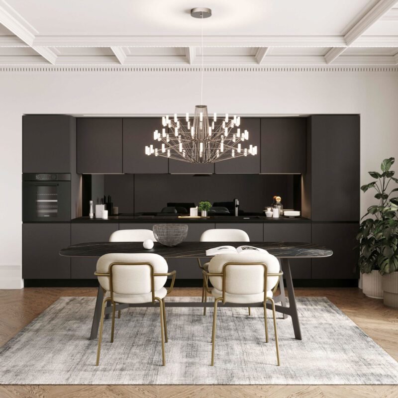 Cucina Linea in composizione da 420 cm