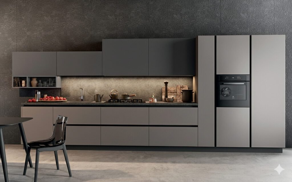 cucina-in-vetro-alu-tab-grigia-vista-totale